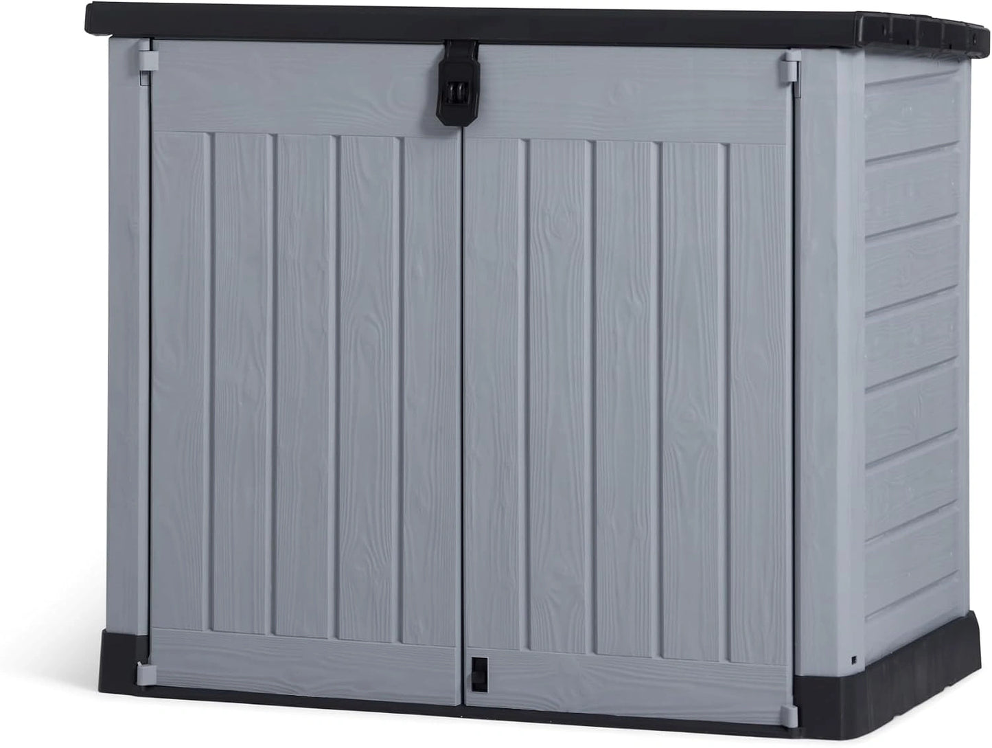 KETER Coffre Rangement Ext¨¦rieur 1200L Gris pour Poubelles