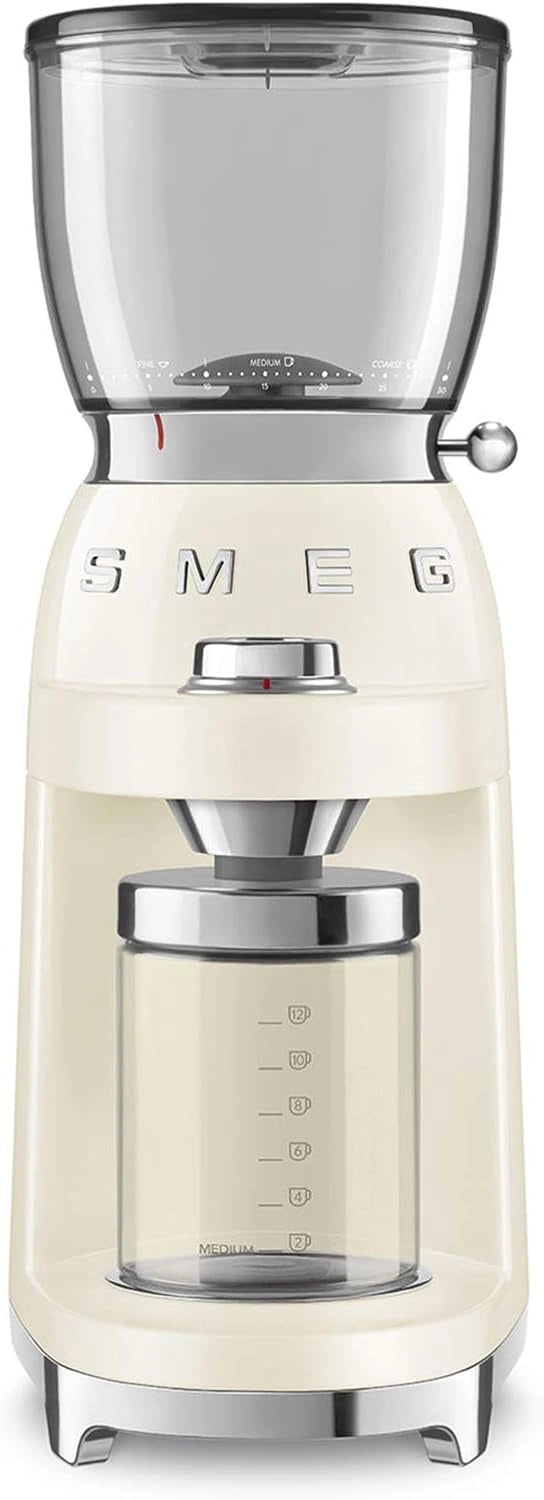 Moulin ¨¤ Caf¨¦ ¨¦lectrique 150W, Capacit¨¦ 350g, Cr¨¨me - Mod¨¨le CGF01CREU
