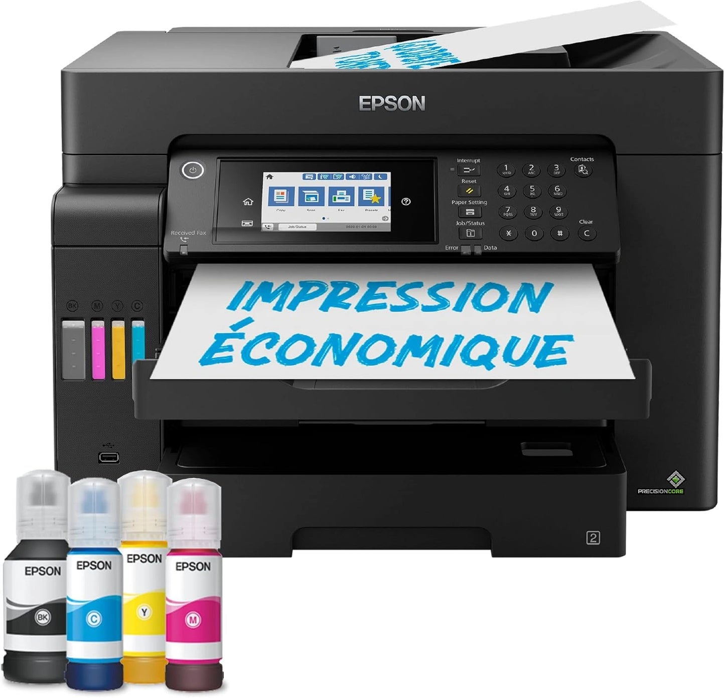 Imprimante EcoTank A3+ ET-16650 Multifonction avec Wi-Fi et Fax