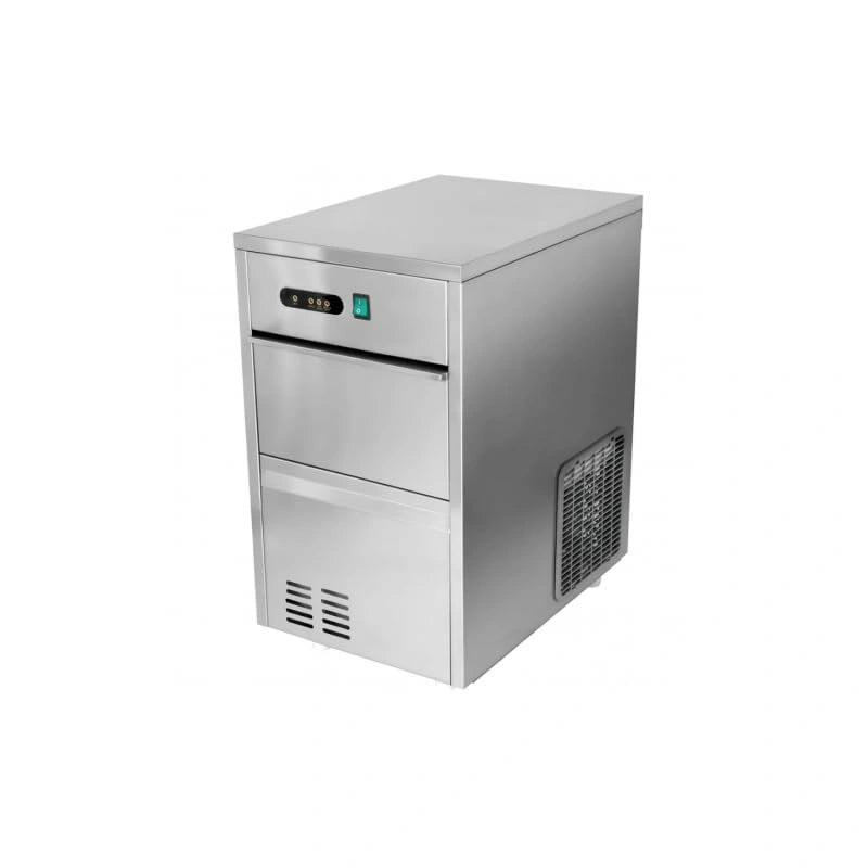Machine ¨¤ Gla?ons Professionnelle 50 kg/24h, R¨¦servoir 7 kg, Acier Inoxydable, R290, ¨¦cran Digital