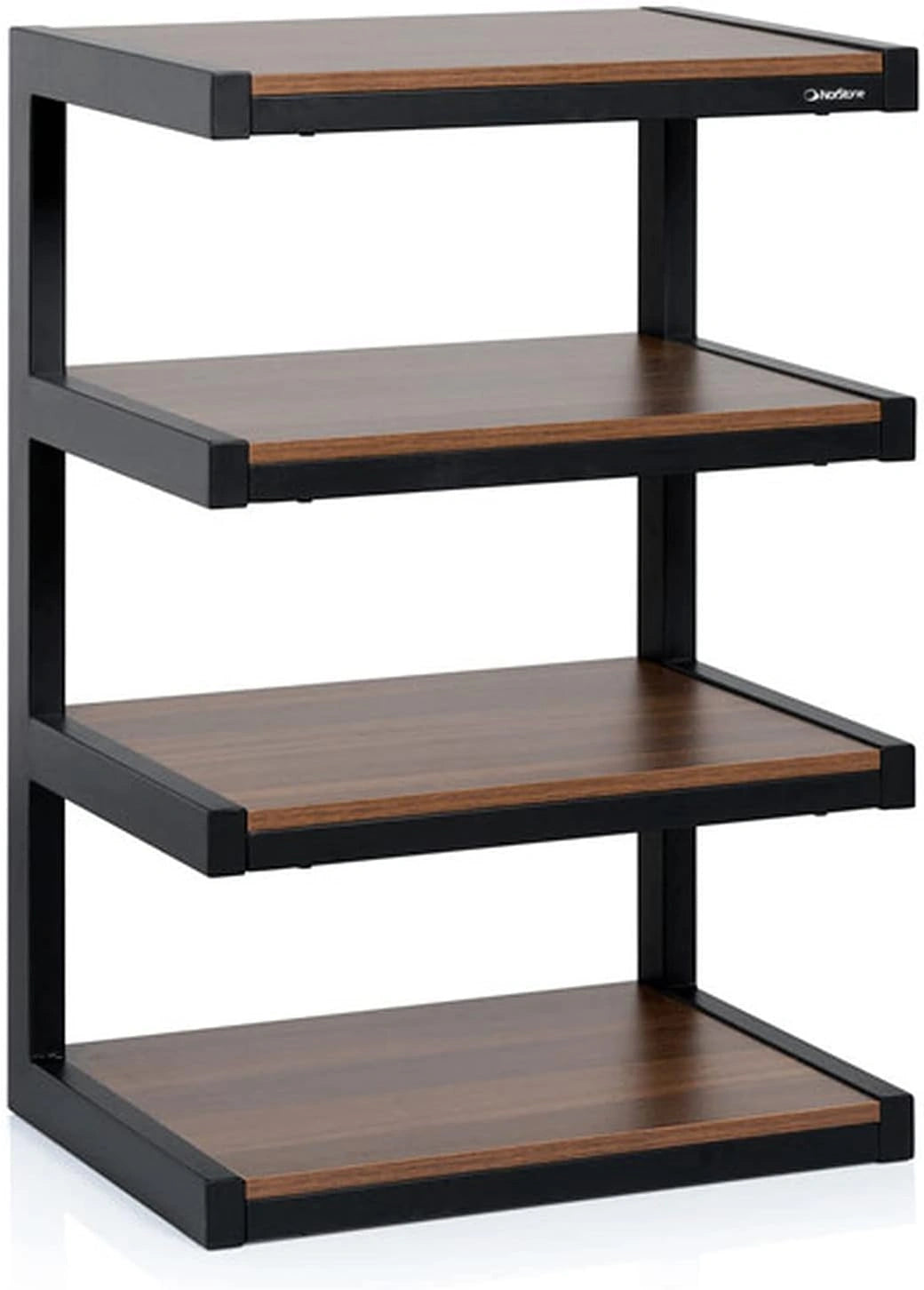 Meuble Hi-Fi Norstone Esse Noir et Noyer - ¨¦l¨¦gance et Fonctionnalit¨¦