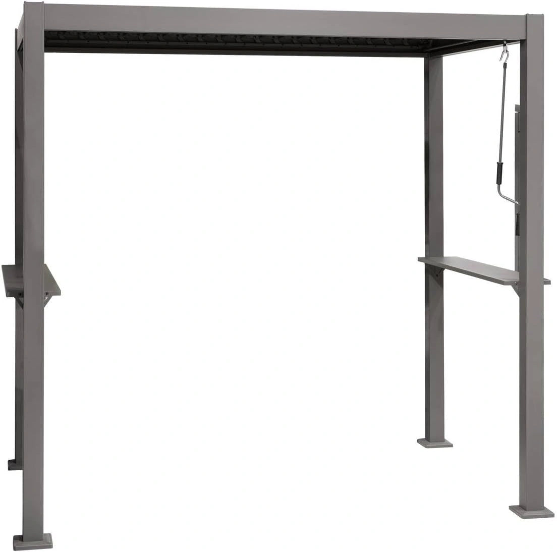 Hesp¨¦ride - Abri pour Barbecue en Aluminium et Acier 1,6x2,4m