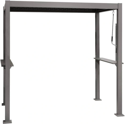 Hesp¨¦ride - Abri pour Barbecue en Aluminium et Acier 1,6x2,4m