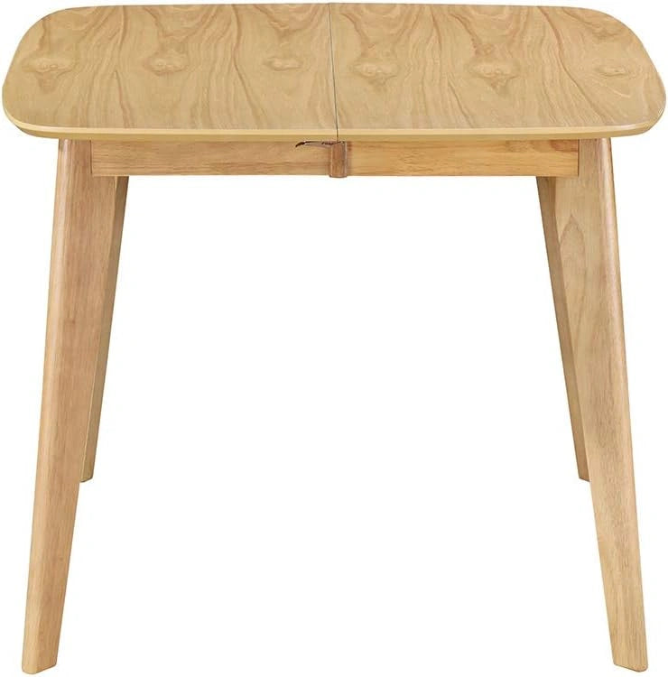 Table extensible scandinave en ch¨ºne, carr¨¦e, 90-130 cm, mod¨¨le LEENA