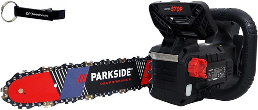 Ensemble Tron?onneuse Sans Fil 40 V Parkside Performance + Porte-cl¨¦s