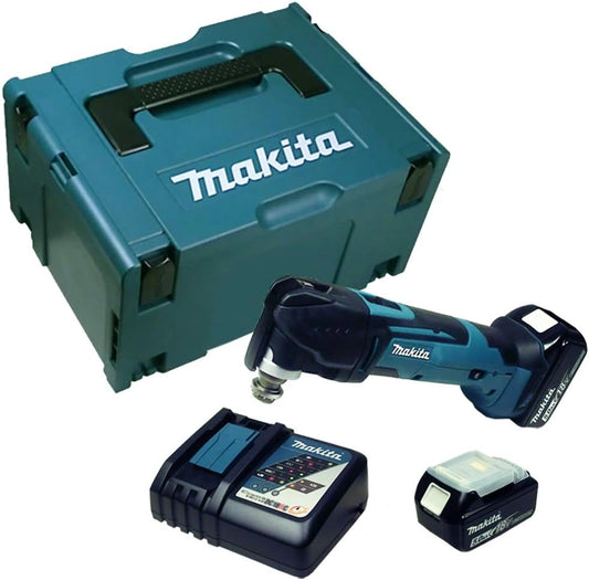 Outil Multifonction 18V LXT avec 2 Batteries 5.0Ah et Coffret MAKPAC - Makita DTM51RTJ