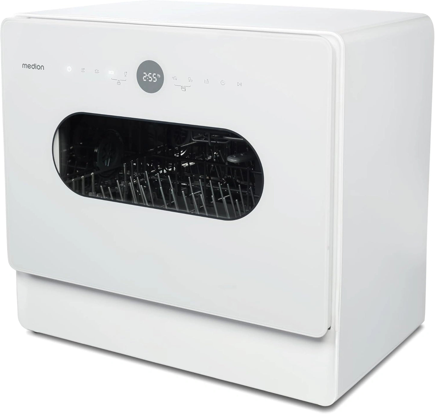 Lave-vaisselle Compact MEDION DWT51, 5 Couverts, Panneau Tactile, 7 Programmes