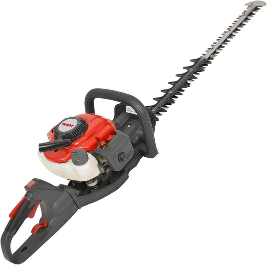 Taille-haie thermique Hecht 9275 professionnel, lame double 69 cm, coupe jusqu'¨¤ 28 mm, moteur 2 temps