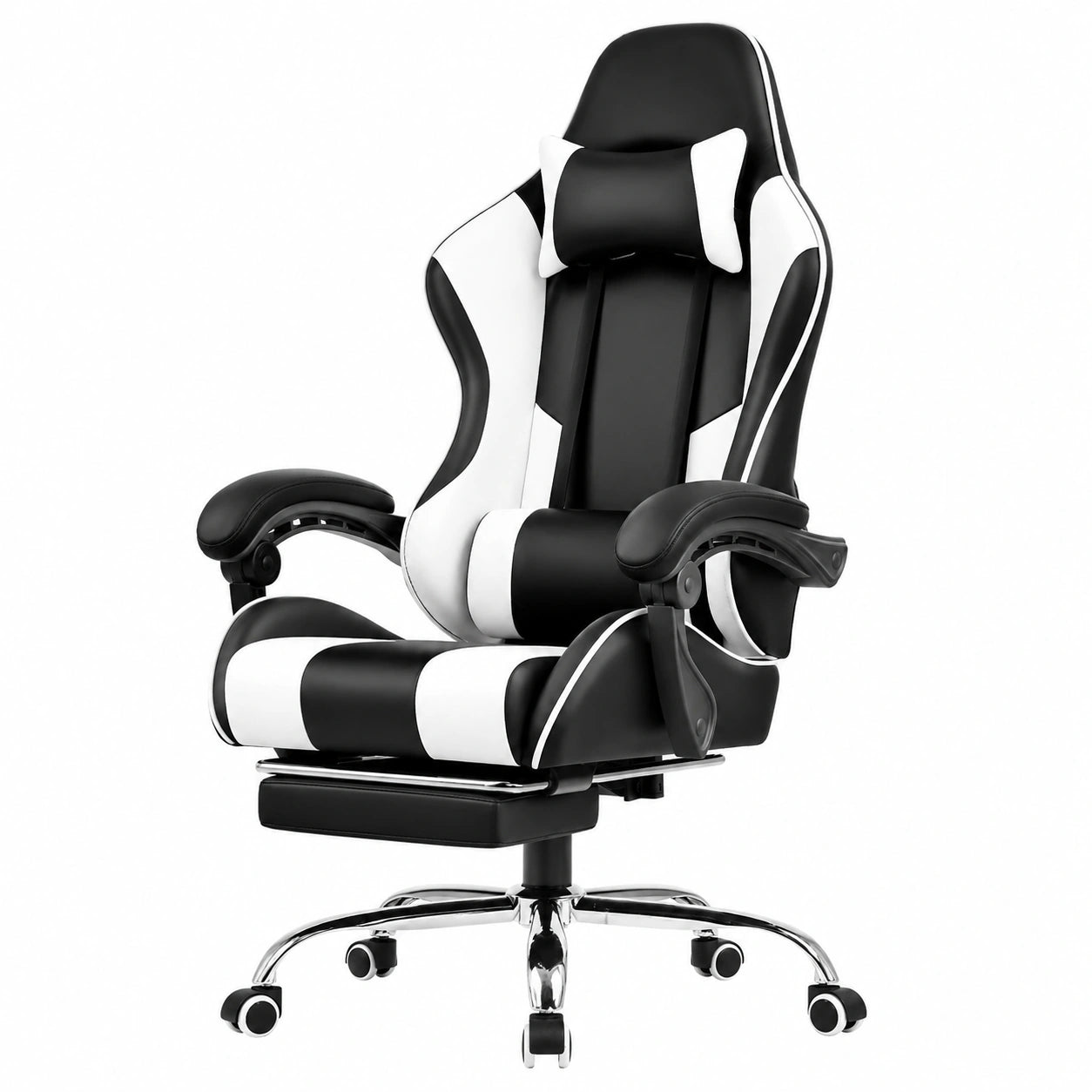 chaise-gaming-ergonomique-avec-hautparleur-bluetooth-selwnw3617ax