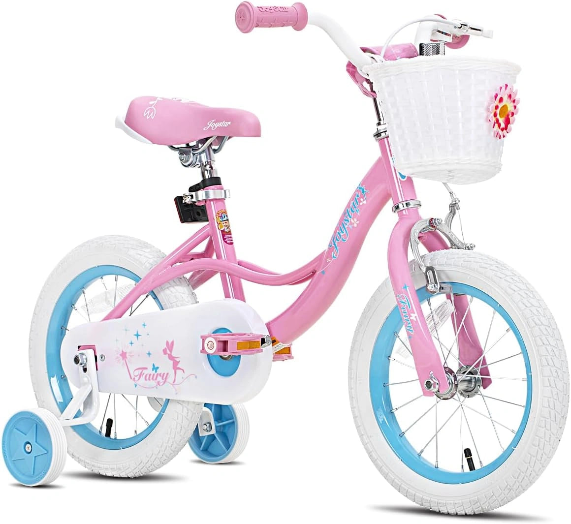 V¨¦lo Enfant JOYSTAR avec Stabilisateurs et Panier, 12 ¨¤ 18 Pouces, 2 ¨¤ 9 Ans