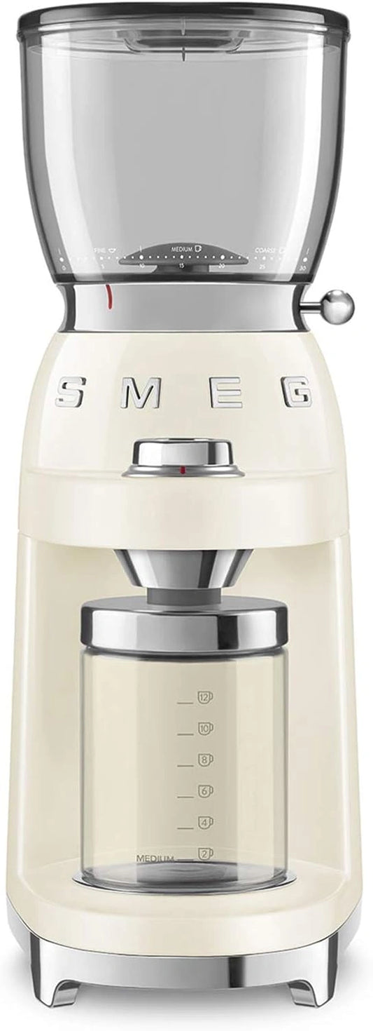 Moulin ¨¤ Caf¨¦ ¨¦lectrique 150W, Capacit¨¦ 350g, Cr¨¨me - Mod¨¨le CGF01CREU