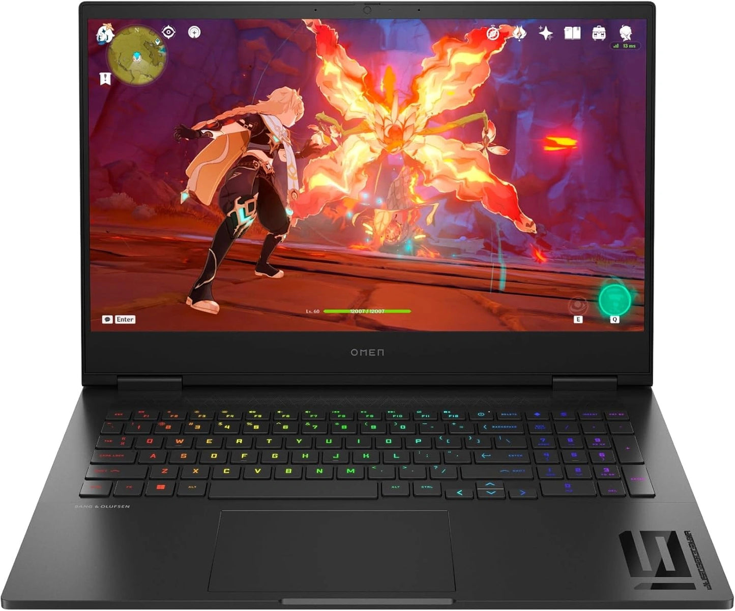 Ordinateur Portable Gaming HP Omen 16, 16" QHD IPS 240Hz, Intel Core i7, 32Go RAM, 1To SSD, RTX 4080, Windows 11, AZERTY