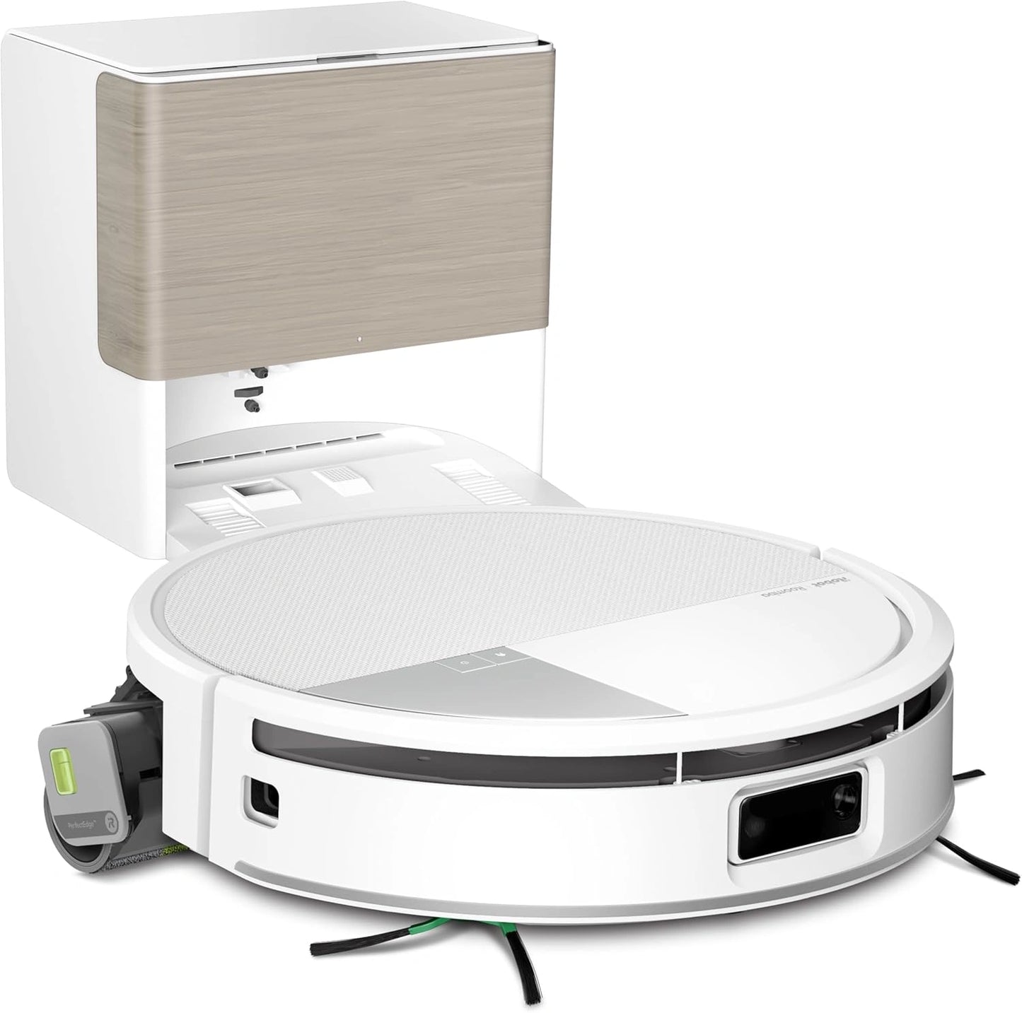 Aspirateur Robot iRobot Roomba Max 705 Combo avec Base AutoWash, Rouleau PowerSpin, Double Brosse, Vidage et S¨¦chage Automatique, Navigation LiDAR, Blanc