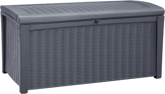 Coffre de Jardin Keter BORNEO 416L - R¨¦sistant et ¨¦tanche
